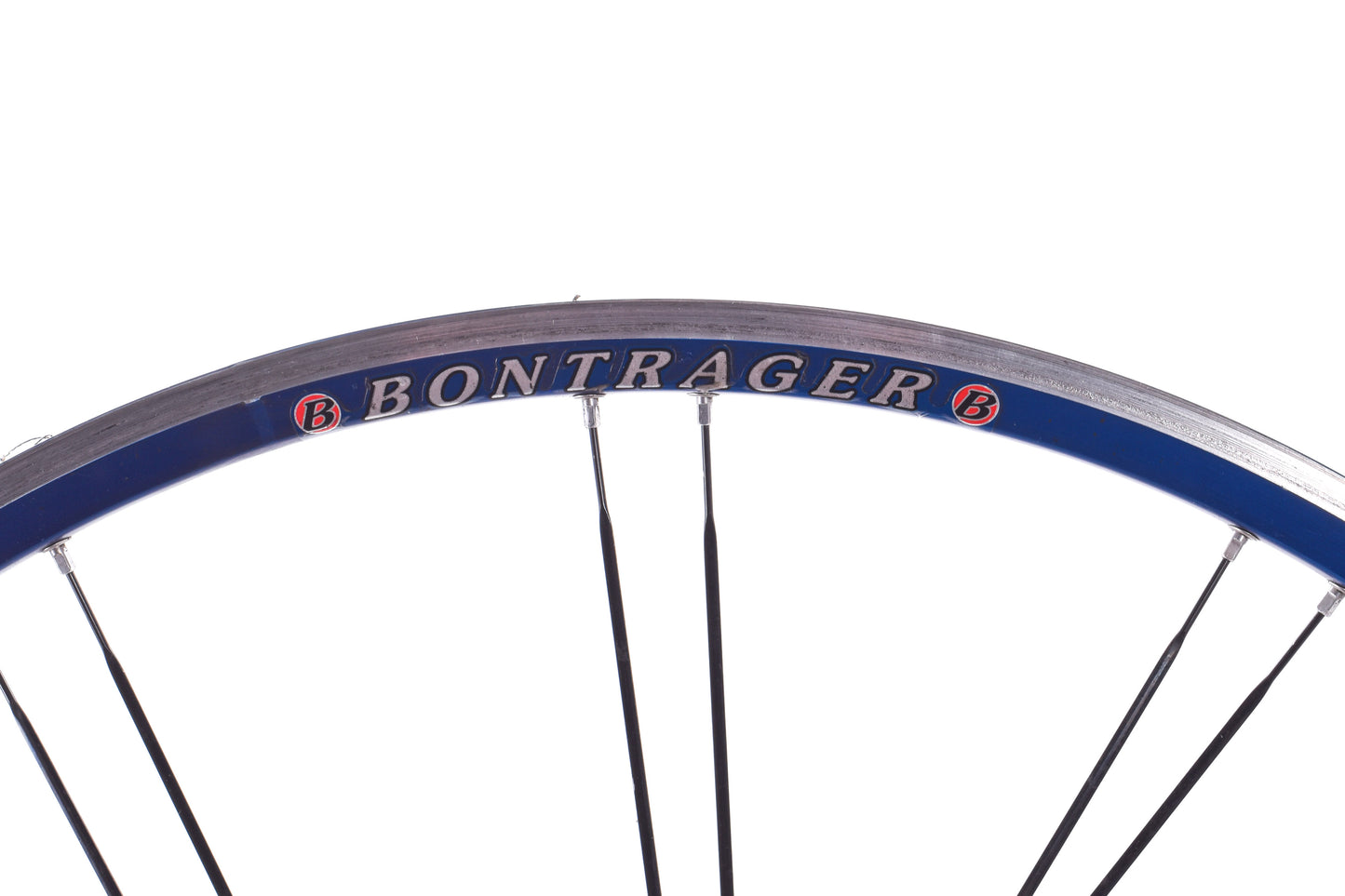 USED Bontrager Race Lite 700C Blue Alloy Road Wheelset Quick Release Rim Brake 8/9/10 Speed Shimano HG