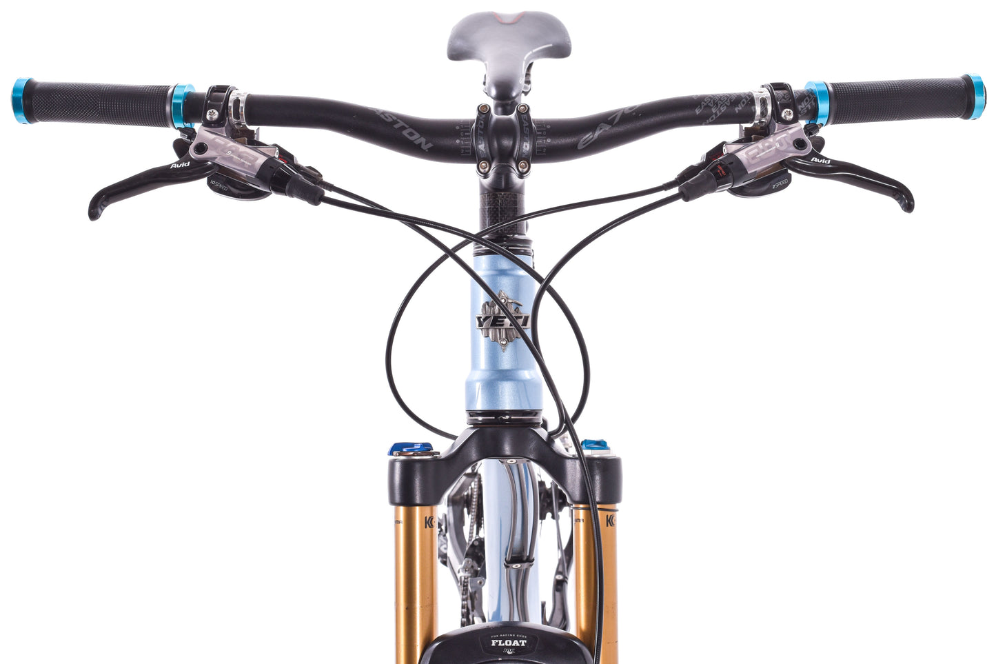 USED Yeti ASR 5 Medium 26" Full Suspension Alloy Mountain Bike SRAM 2x10 speed Blue