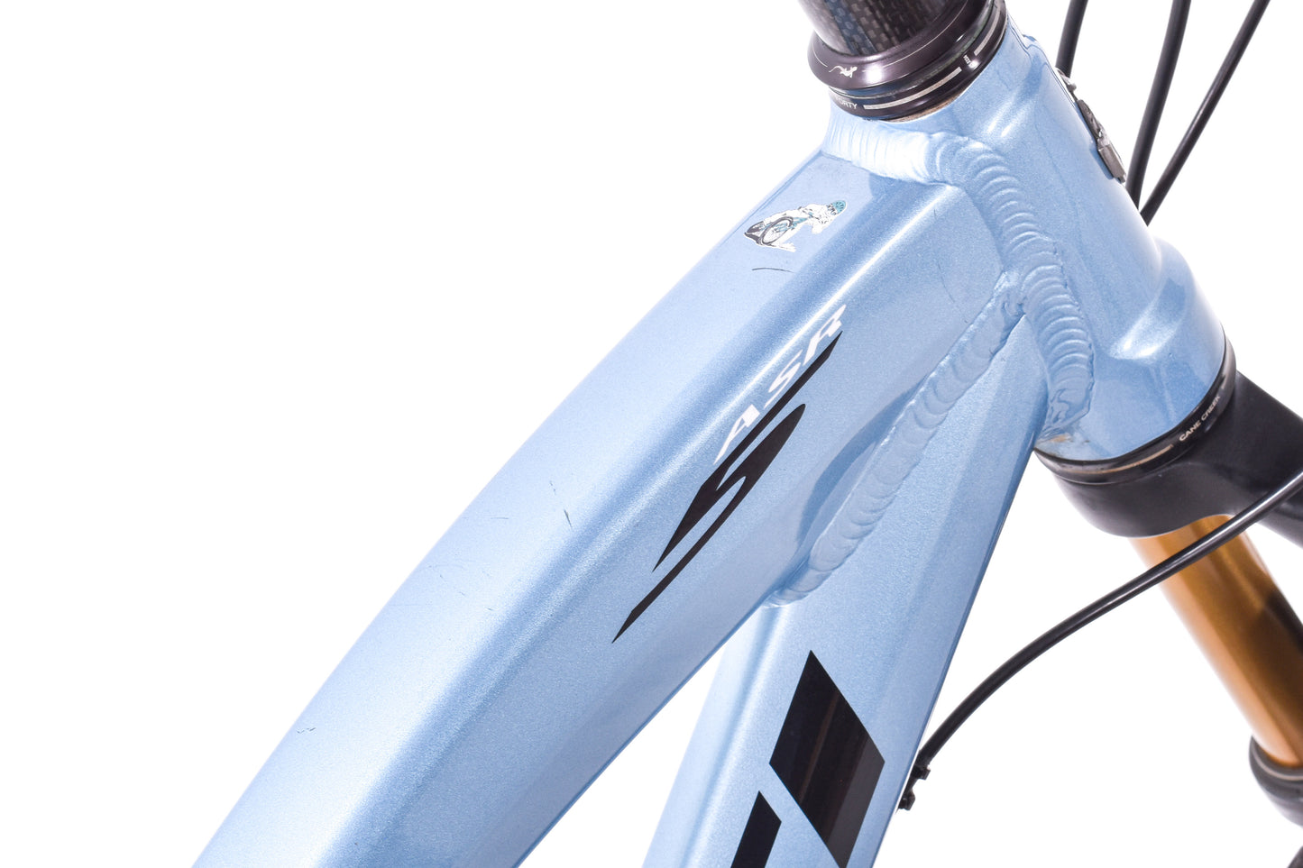 USED Yeti ASR 5 Medium 26" Full Suspension Alloy Mountain Bike SRAM 2x10 speed Blue
