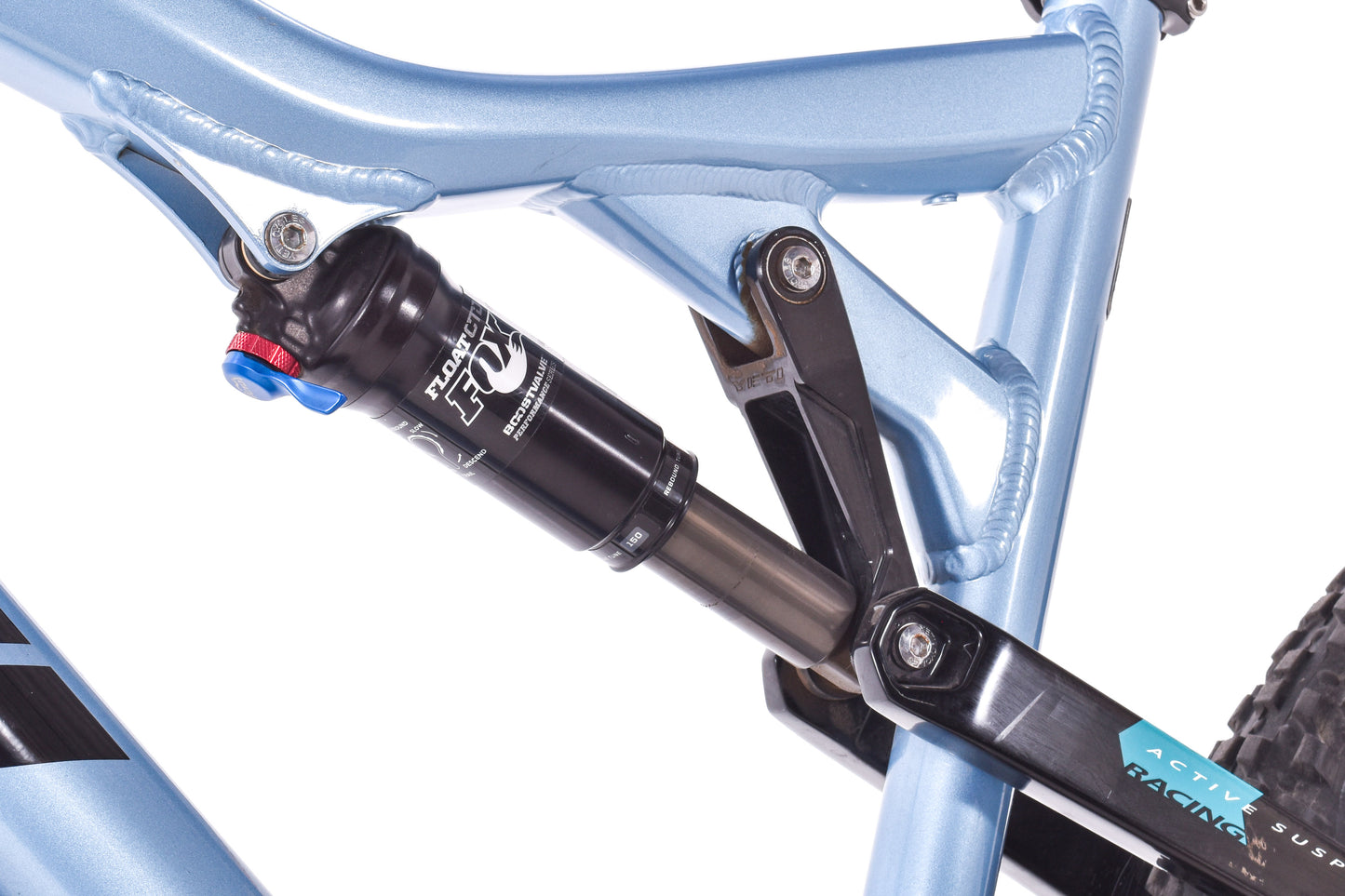USED Yeti ASR 5 Medium 26" Full Suspension Alloy Mountain Bike SRAM 2x10 speed Blue