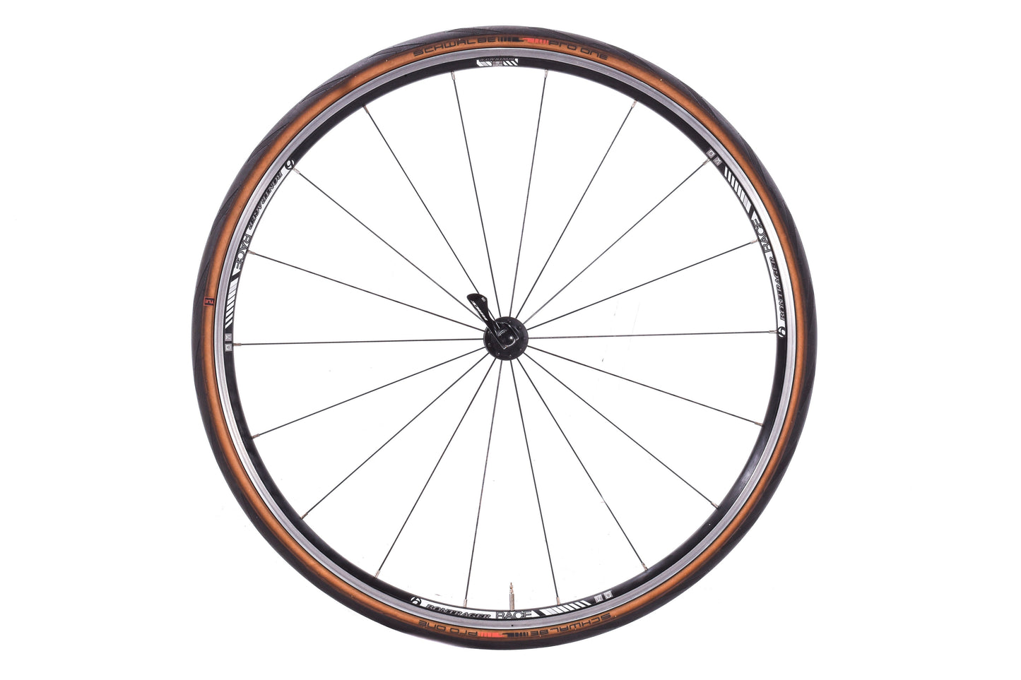 USED Bontrager Race 700C Road Front Wheel Alloy Tubeless Rim Brake Quick Release
