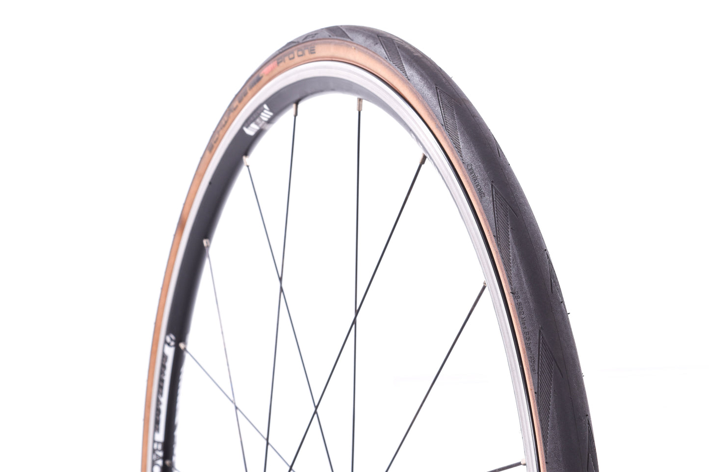 USED Bontrager Race 700C Road Front Wheel Alloy Tubeless Rim Brake Quick Release