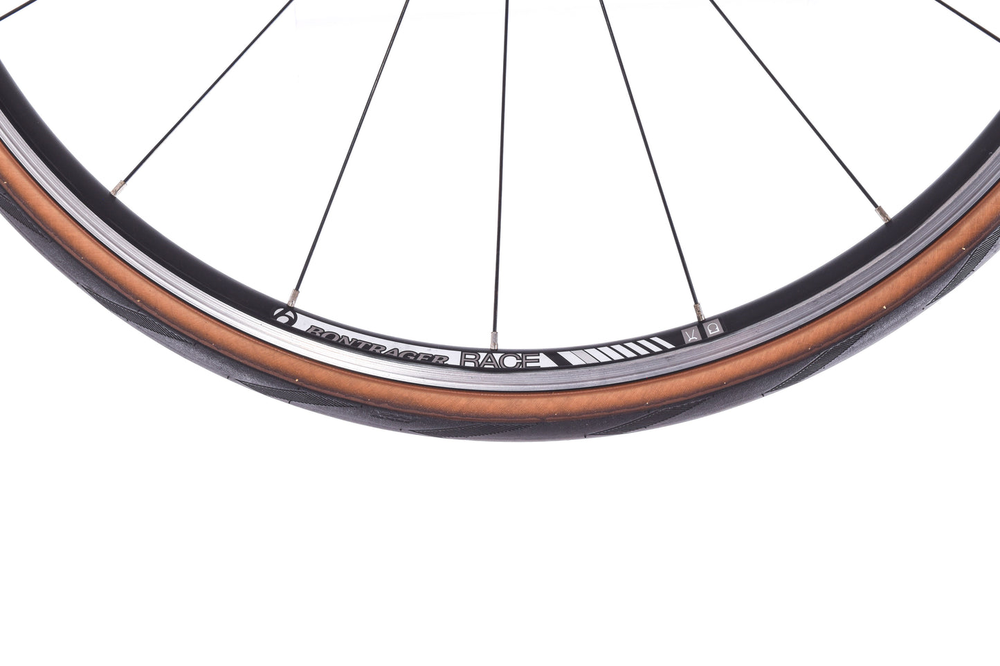 USED Bontrager Race 700C Road Front Wheel Alloy Tubeless Rim Brake Quick Release