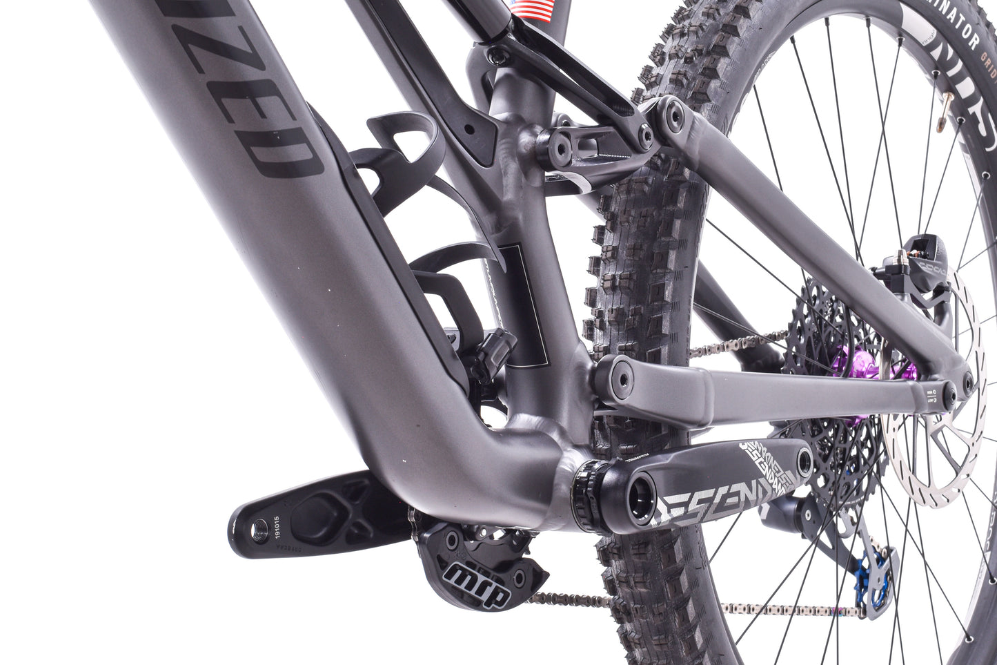 USED Specialized Stumpjumper EVO Custom S5 Alloy Full Suspension Mountain Bike SRAM X01 Eagle Fox 38