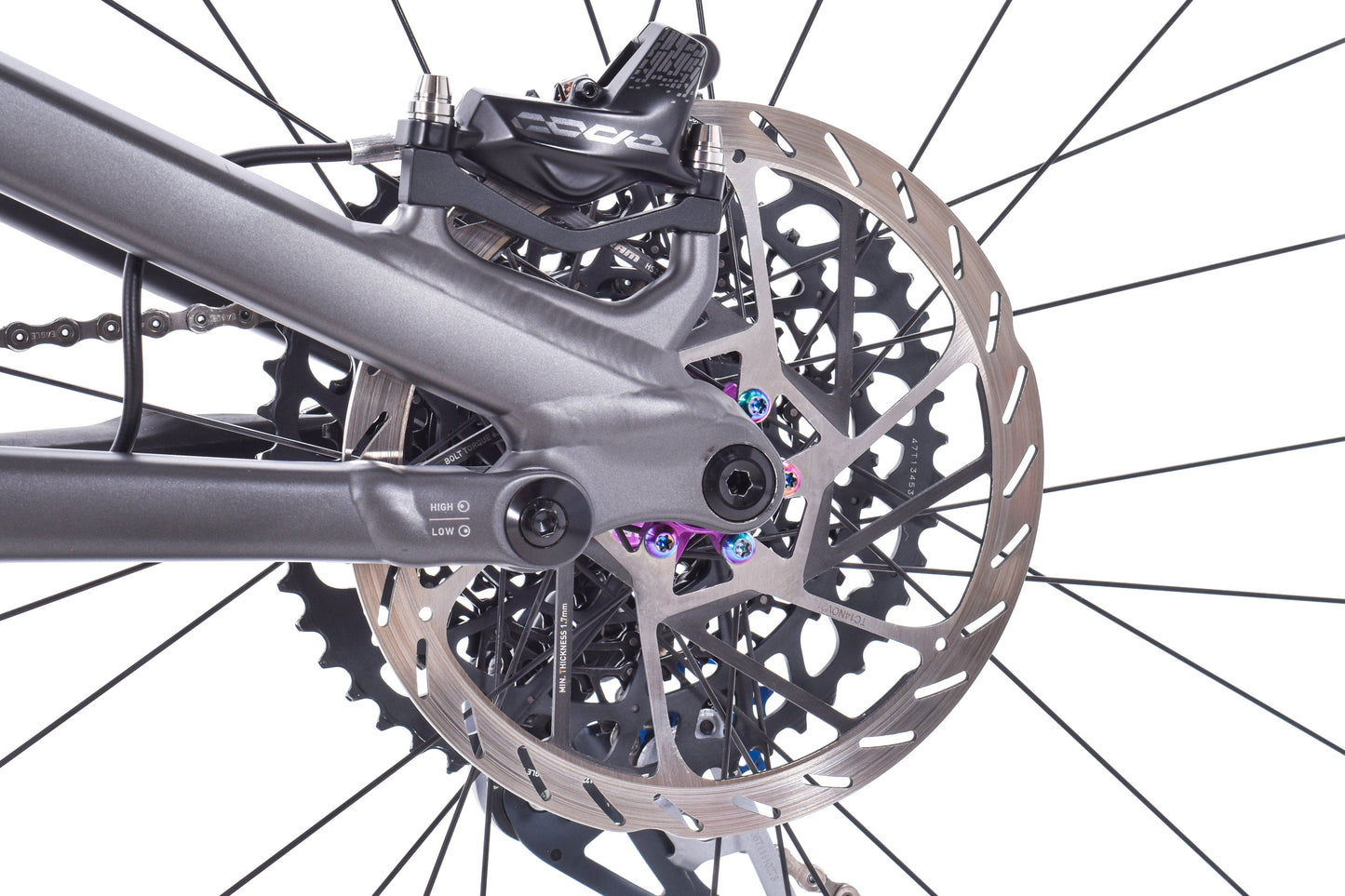 USED Specialized Stumpjumper EVO Custom S5 Alloy Full Suspension Mountain Bike SRAM X01 Eagle Fox 38