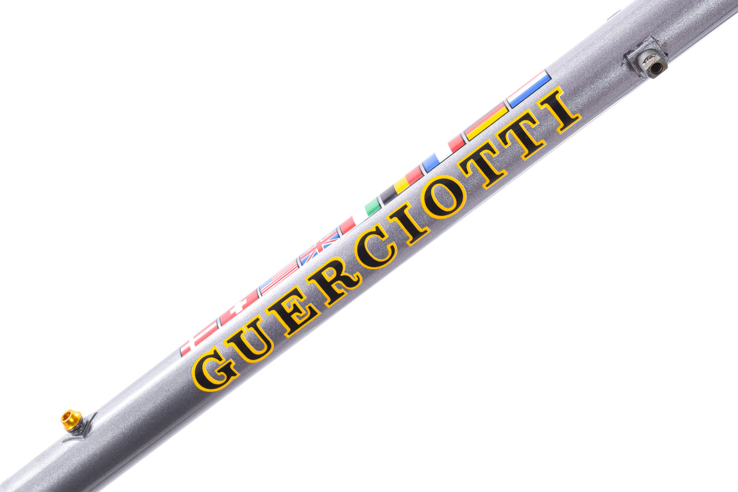 USED Vintage Guerciotti 58cm Road Bike Frame Columbus SLX Lugged Steel Joe Bell Re-Paint