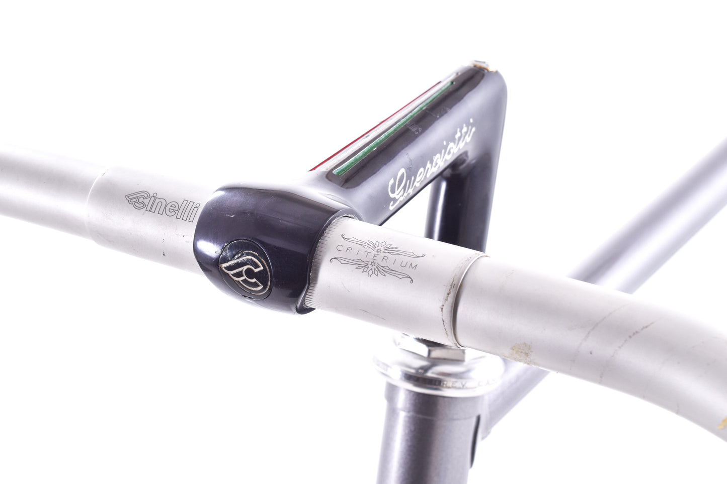 USED Vintage Guerciotti 58cm Road Bike Frame Columbus SLX Lugged Steel Joe Bell Re-Paint