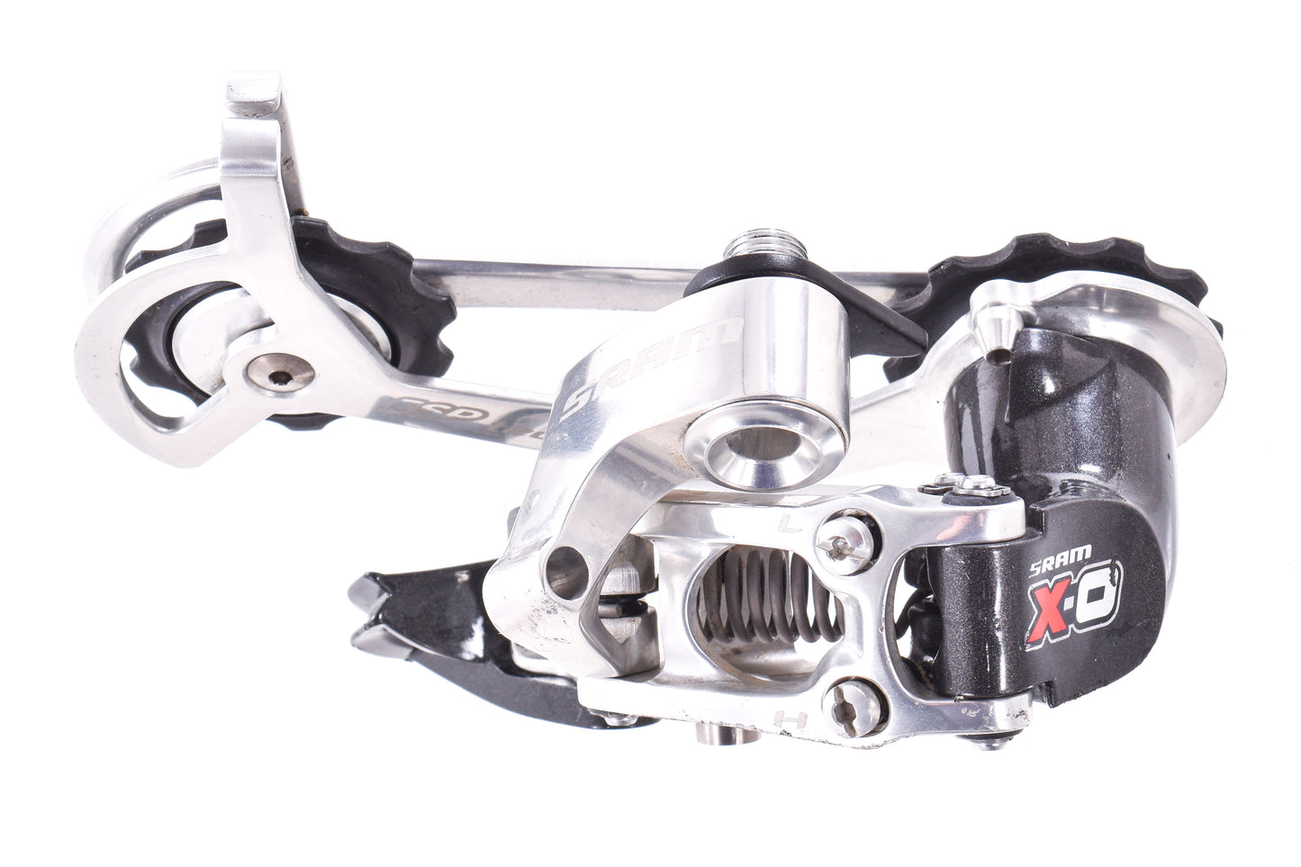 USED SRAM X0 9 speed Rear Derailleur XO MTB 1:1 Actuation Long Cage