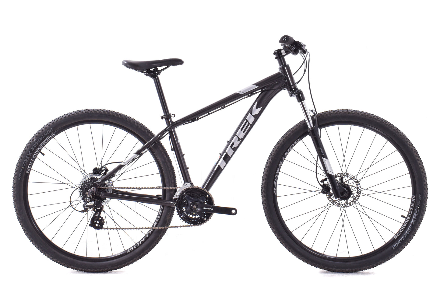 USED 2017 Trek Marlin 6 17.5" Aluminum Hardtail Mountain Bike Shimano 3x8