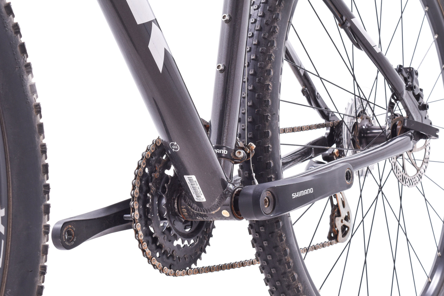 USED 2017 Trek Marlin 6 17.5" Aluminum Hardtail Mountain Bike Shimano 3x8