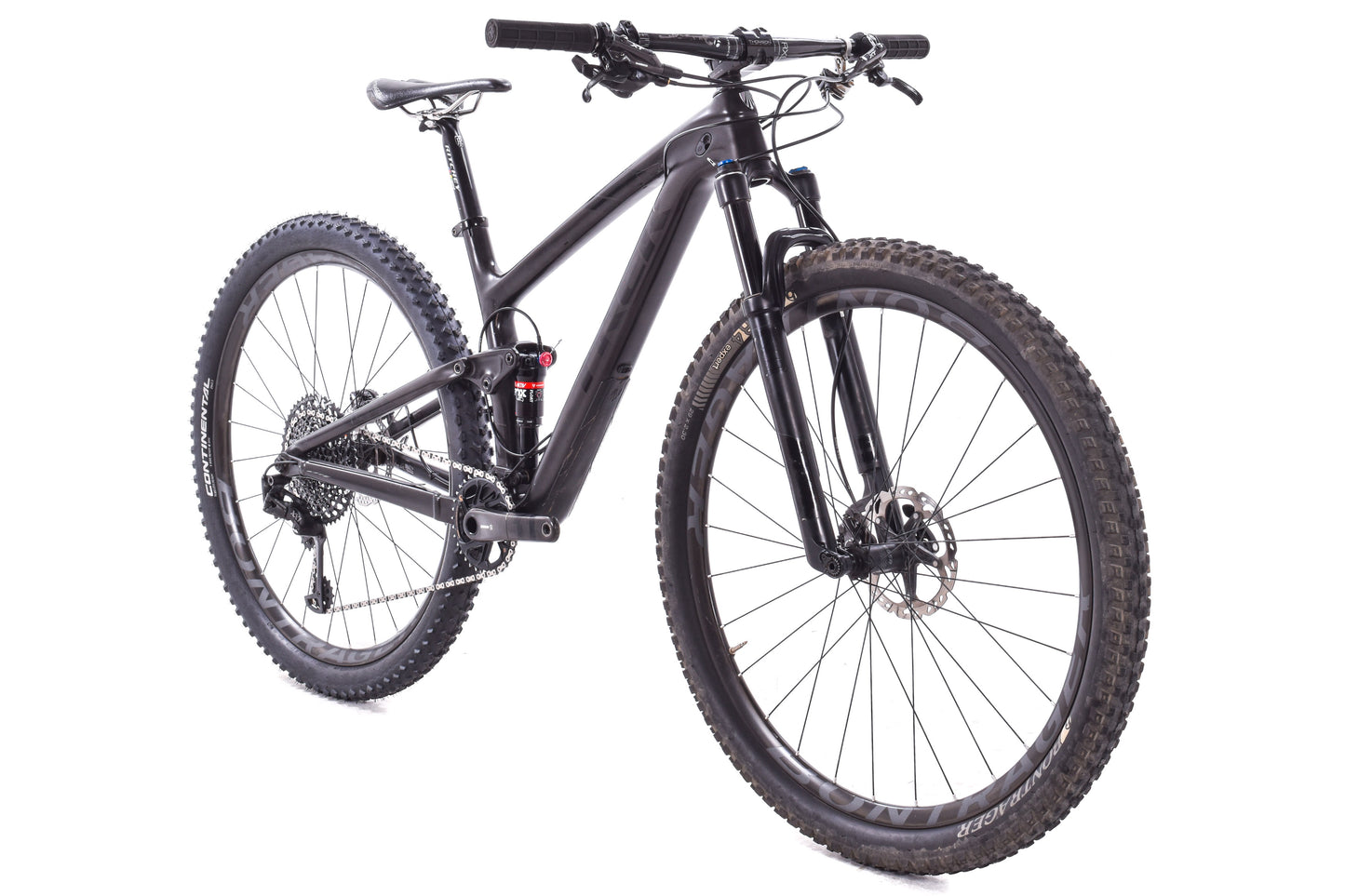 USED 2018 Trek Top Fuel 9.8 Full Suspension Carbon Mountain Bike SRAM Eagle 1x12 FOX
