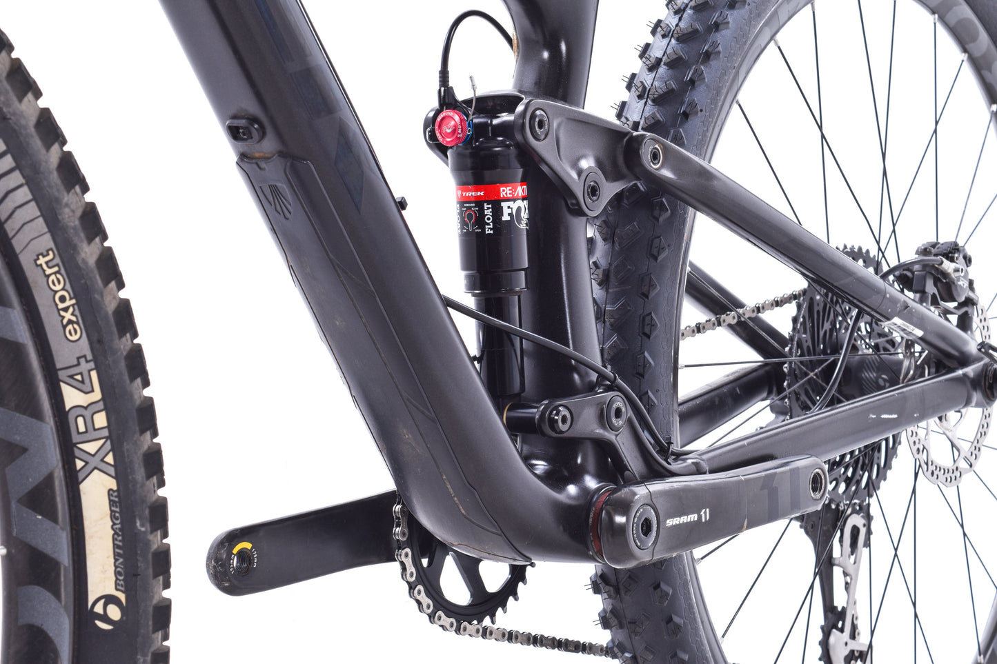 USED 2018 Trek Top Fuel 9.8 Full Suspension Carbon Mountain Bike SRAM Eagle 1x12 FOX