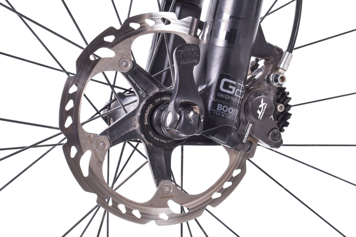 USED 2018 Trek Top Fuel 9.8 Full Suspension Carbon Mountain Bike SRAM Eagle 1x12 FOX