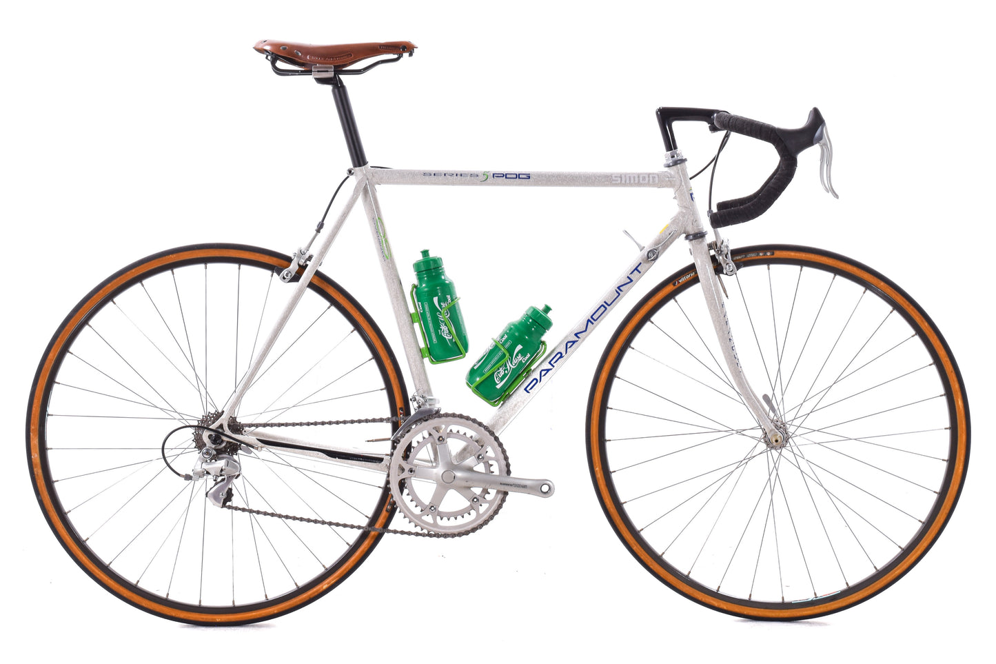 USED Vintage 1995 Schwinn Paramount PDG 56cm Lugged Tange OS Steel Road Bike Schwinn Shimano 105 Made in Japan- AS IS