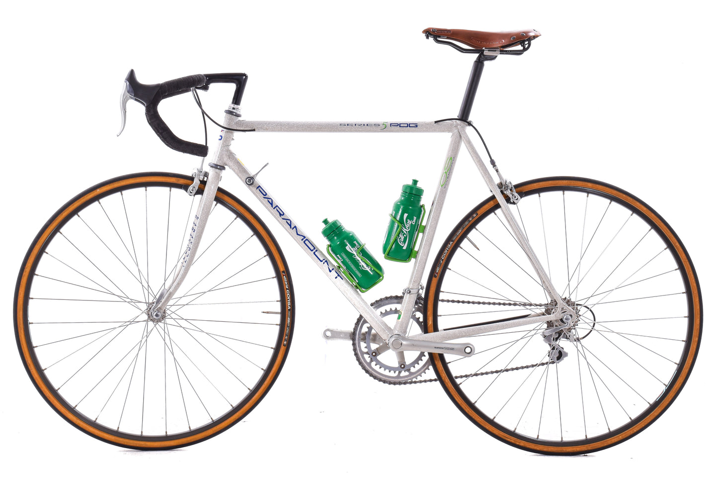 USED Vintage 1995 Schwinn Paramount PDG 56cm Lugged Tange OS Steel Road Bike Schwinn Shimano 105 Made in Japan- AS IS