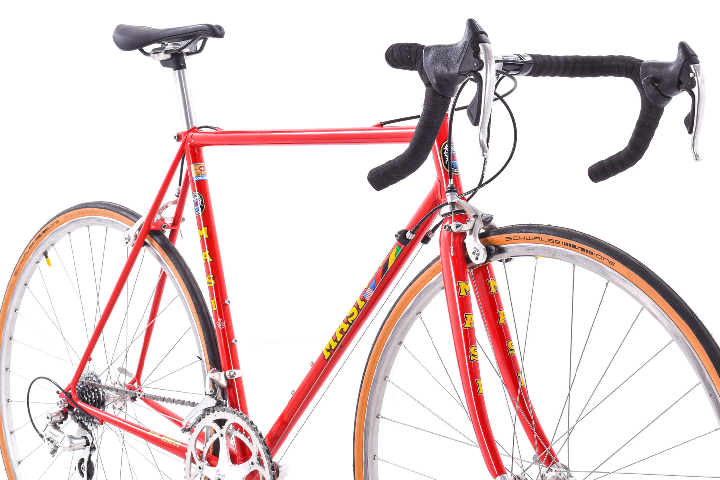 USED Vintage 1990/91 Masi Gran Corsa Lugged Columbus Steel 56cm Road Bike Campagnolo 2x8 speed