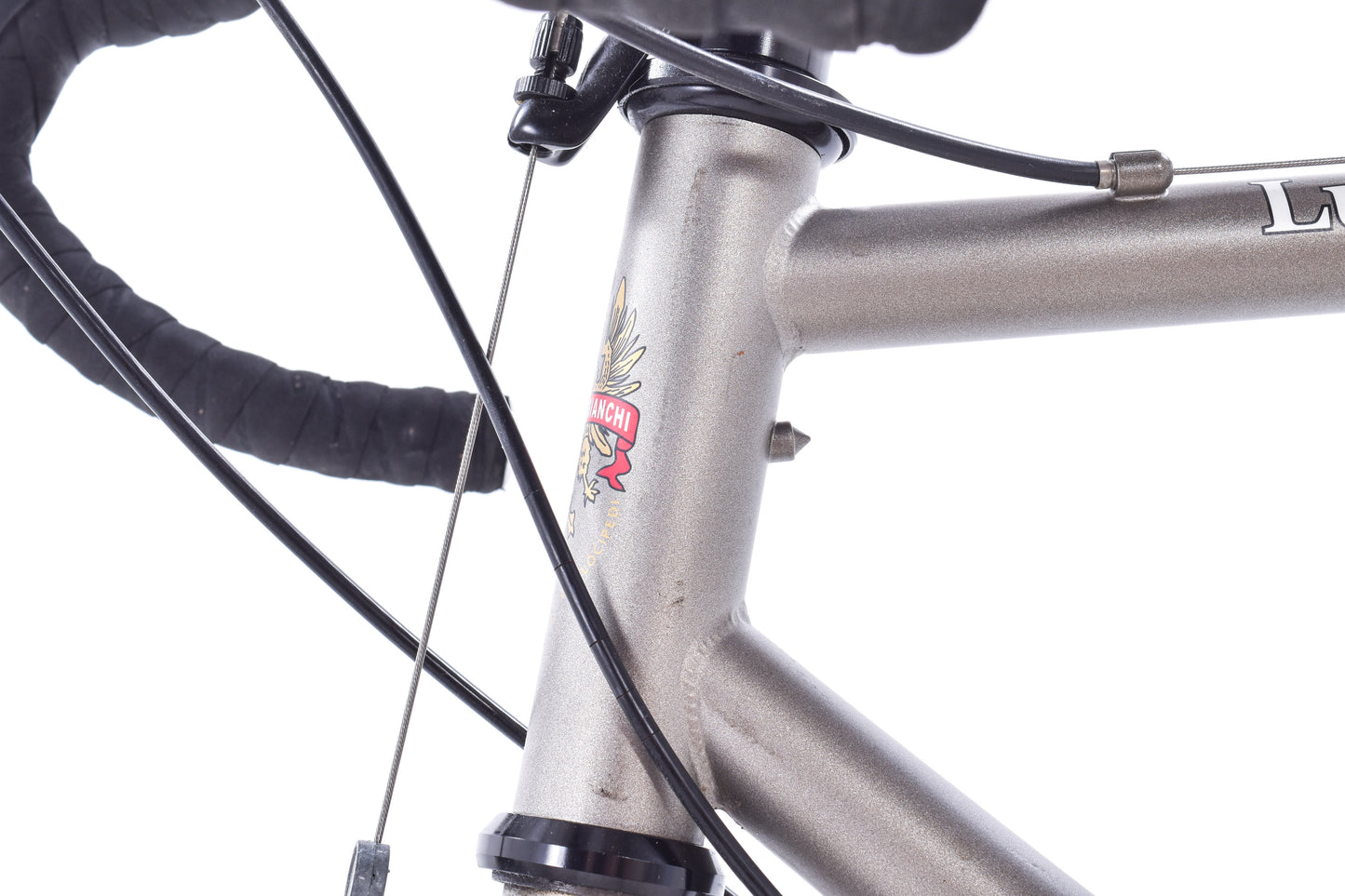 USED Bianchi Lupo Steel Road Bike 55cm Shimano 3X9 Cantilever Brakes