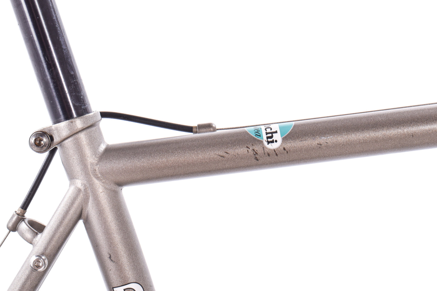 USED Bianchi Lupo Steel Road Bike 55cm Shimano 3X9 Cantilever Brakes