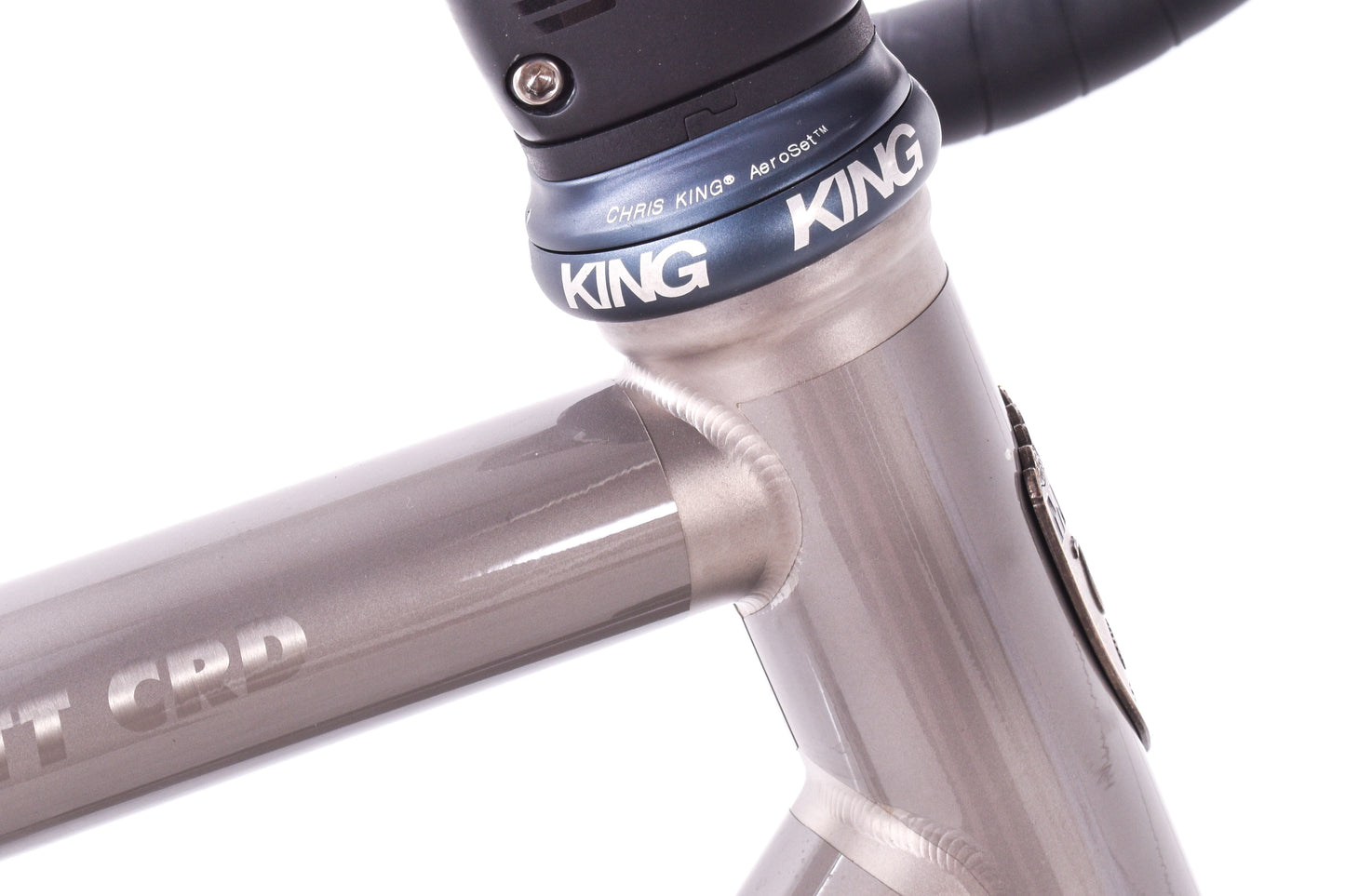 USED 2024 Moots Routt CRD 54cm Titanium Gravel Bike Shimano GRX Di2 2x12 speed 700C Carbon Wheels