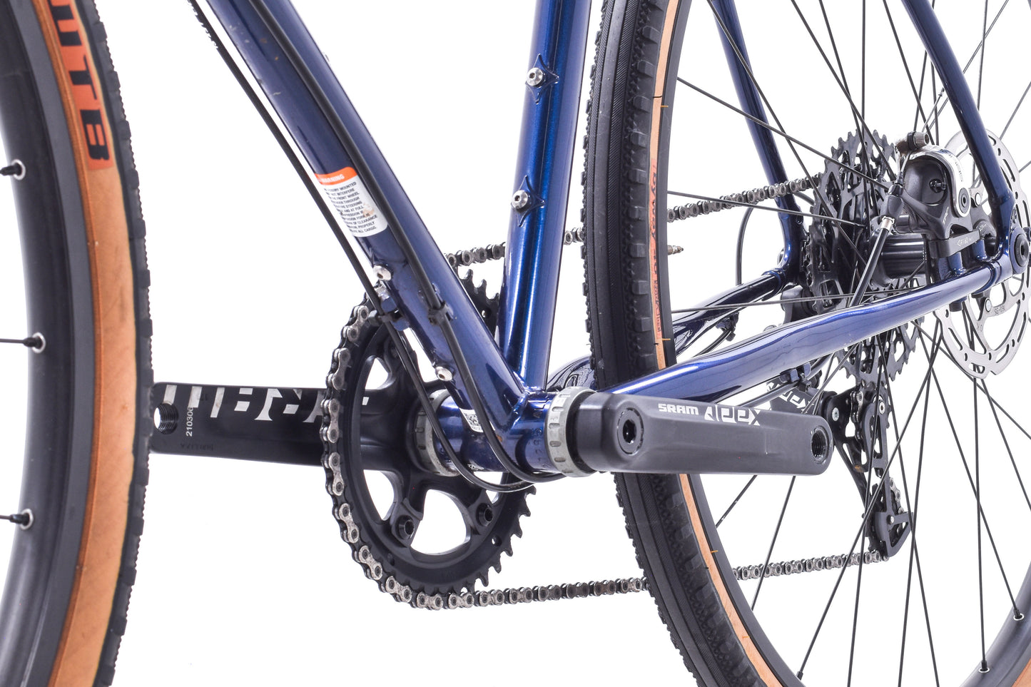 USED All-City Space Horse 52cm Steel All-Road Bike SRAM Apex 1x11 Speed Mechanical Disc