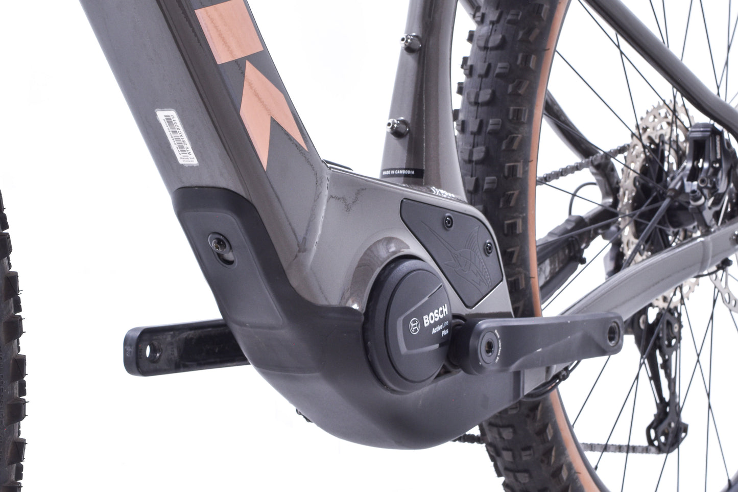 USED Trek Marlin 8+ Medium Mountain E-Bike Bosch Active Line Plus 1x12 Speed Deore