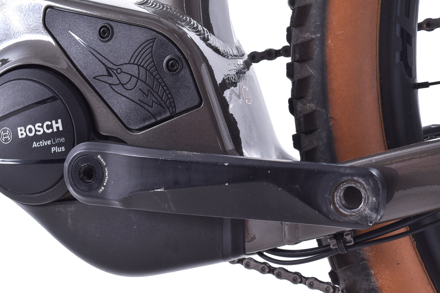USED Trek Marlin 8+ Medium Mountain E-Bike Bosch Active Line Plus 1x12 Speed Deore