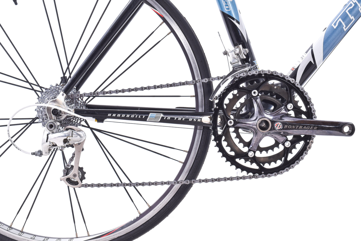 USED 2005 Trek 5000 OCLV Carbon Road Bike 48cm 650C Wheels Shimano 105/Ultegra 3x9 Triple Made in USA