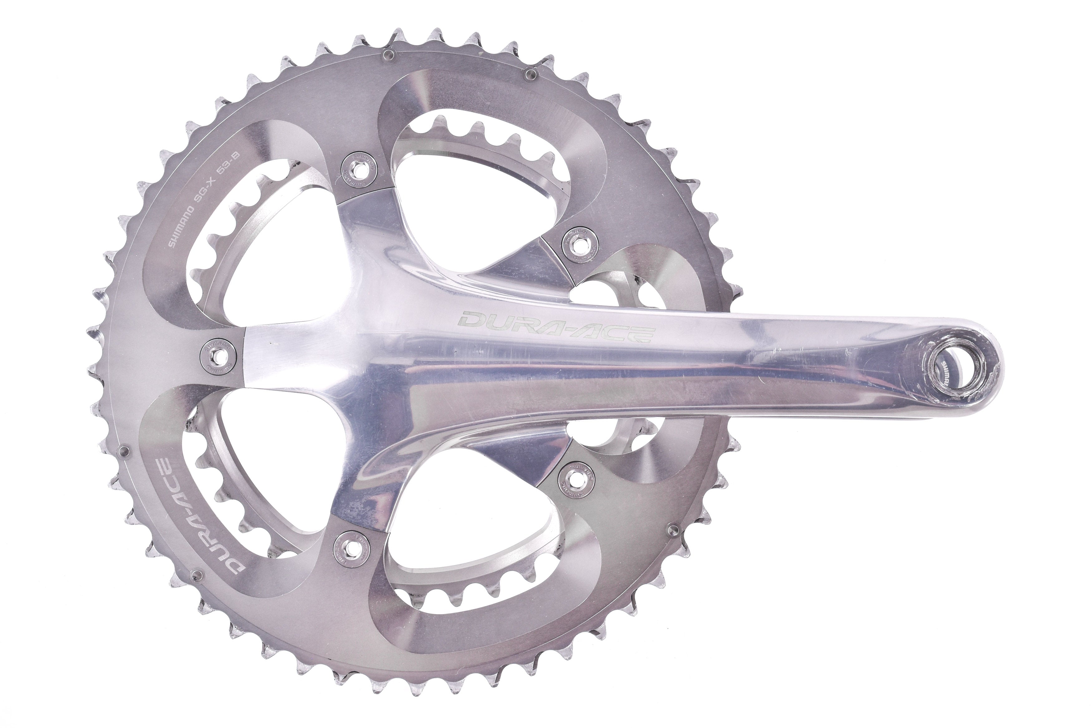 USED Shimano Dura-Ace FC-7800 172.5mm 53/39T 2x10 Road