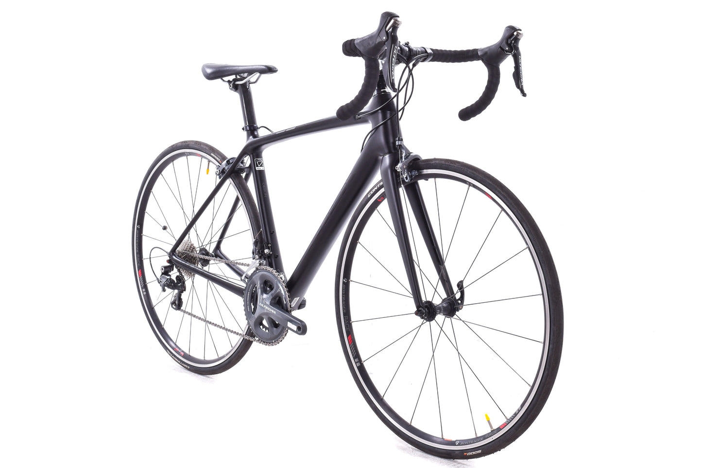 USED 2016 Trek Emonda SL6 H2 52cm Carbon Road Bike Shimano Ultegra 2x11 speed Rim Brake Black