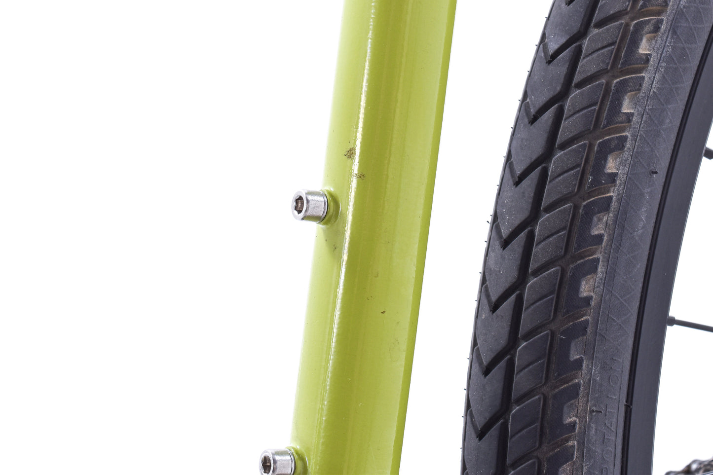 USED Surly Disc Trucker 60cm Steel Touring Bike Shimano 3x9 speed Bar End Shifters Green