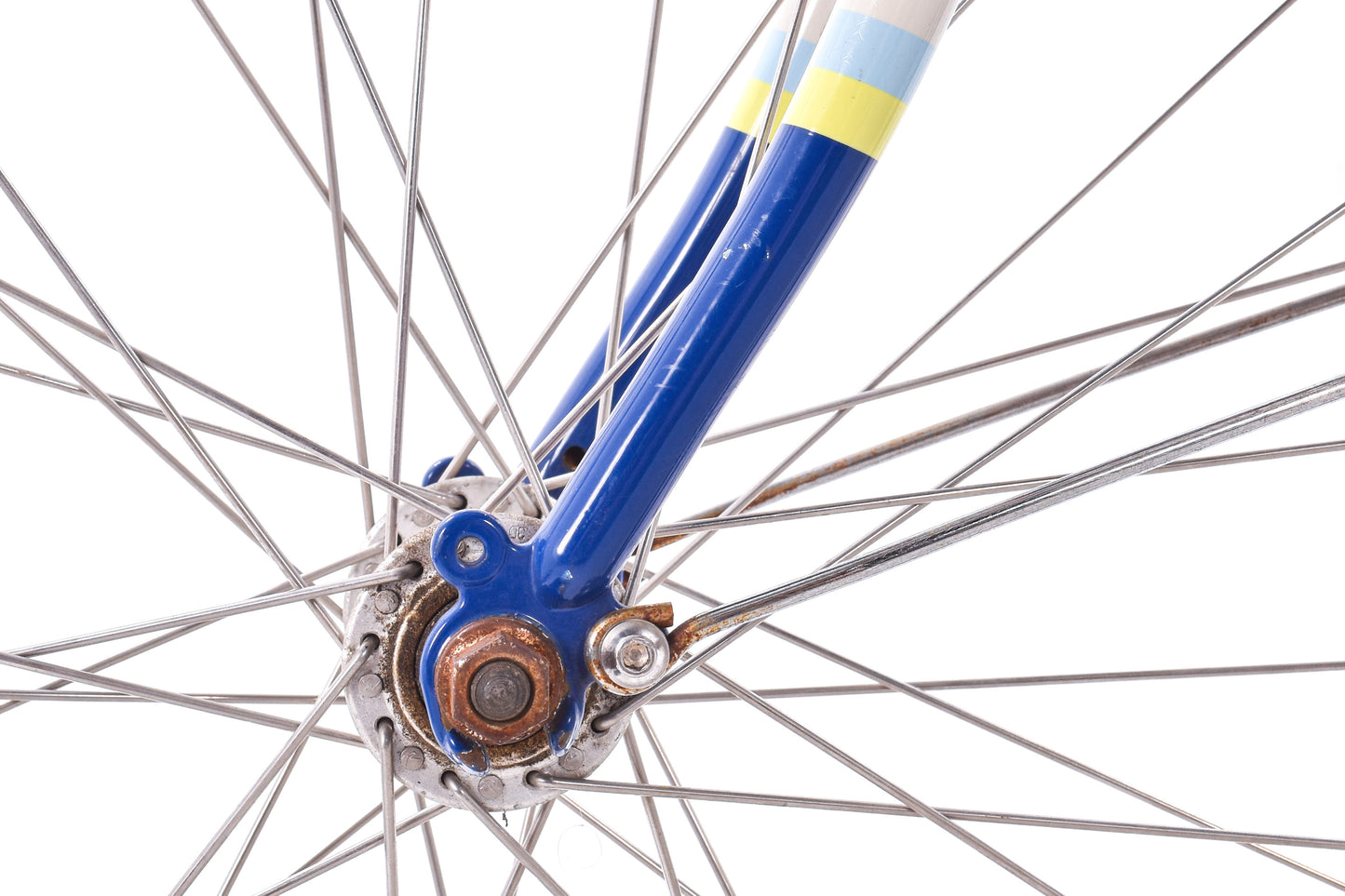 USED Public Mixte M7i Dutch Style Commuter Bike Blue 7 speed Nexus Internal Hub