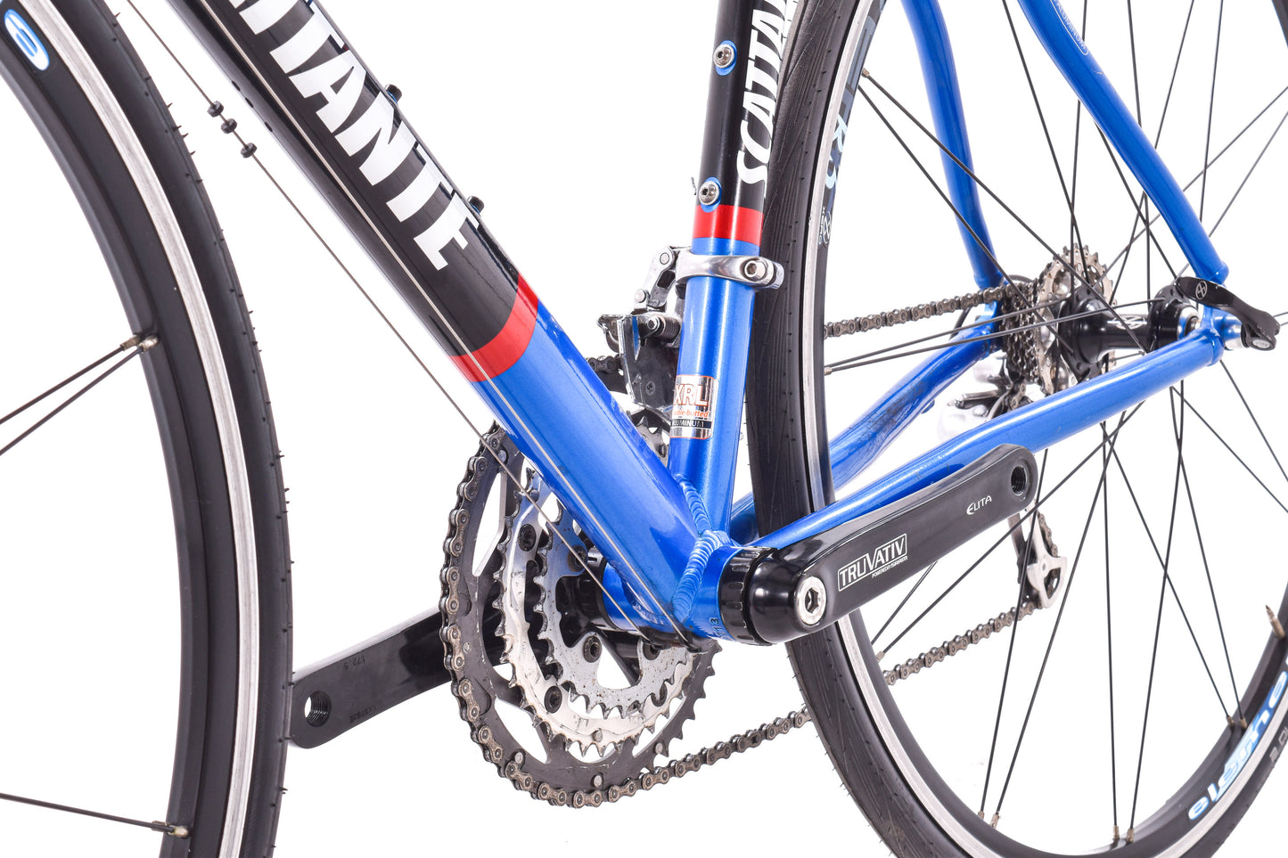 USED Scattante R-560 Road Bike 54cm Shimano 105 3x10 speed Blue Aluminum