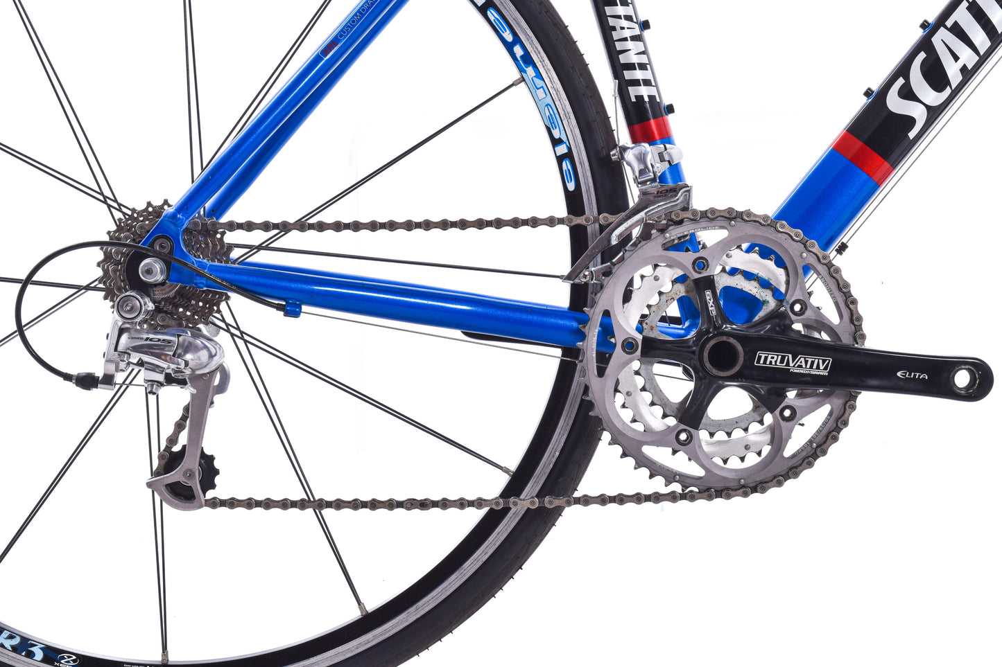 USED Scattante R-560 Road Bike 48cm Shimano 105 3x10 speed Blue Aluminum