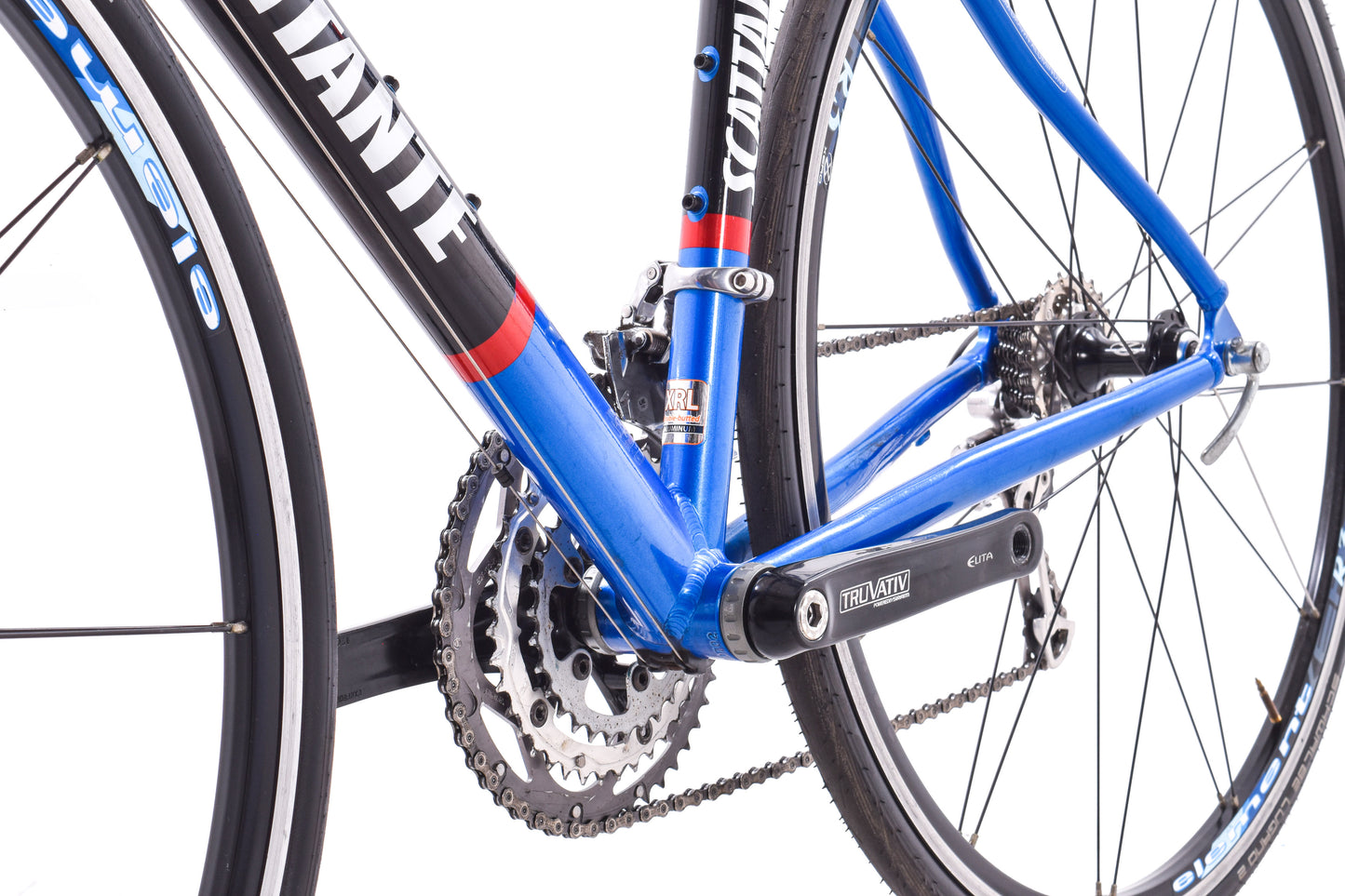 USED Scattante R-560 Road Bike 48cm Shimano 105 3x10 speed Blue Aluminum