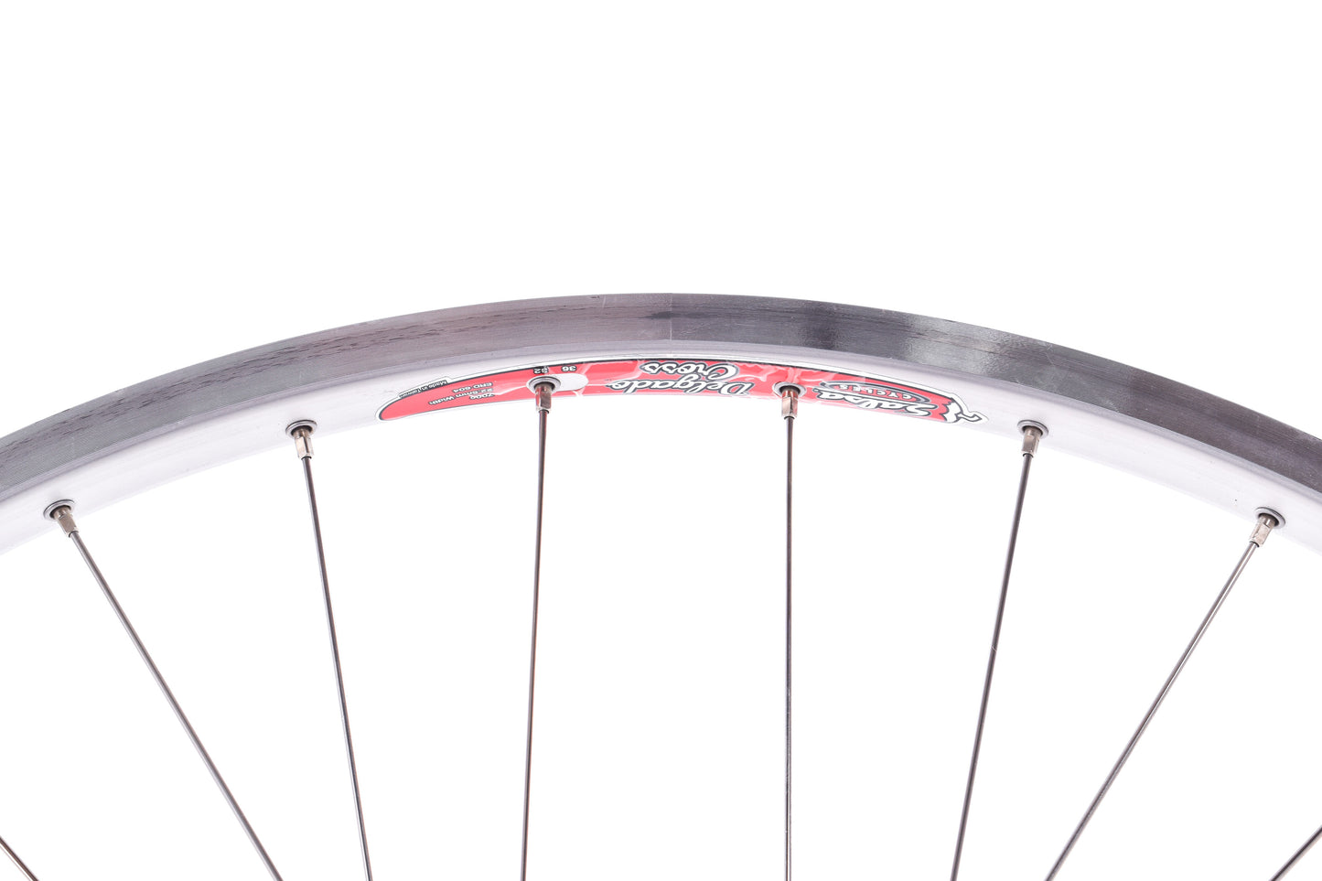 USED Salsa Delgado Cross 700C 32H Wheelset w/ Surly Single Speed / Fixed Gear Hubs Silver