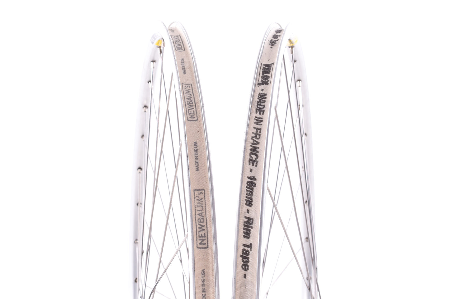NEW out of box Mavic Open Pro 36H 700C Road/Touring Wheelset w/ Shimano 105 Hubs Silver Quick Release Rim Brake