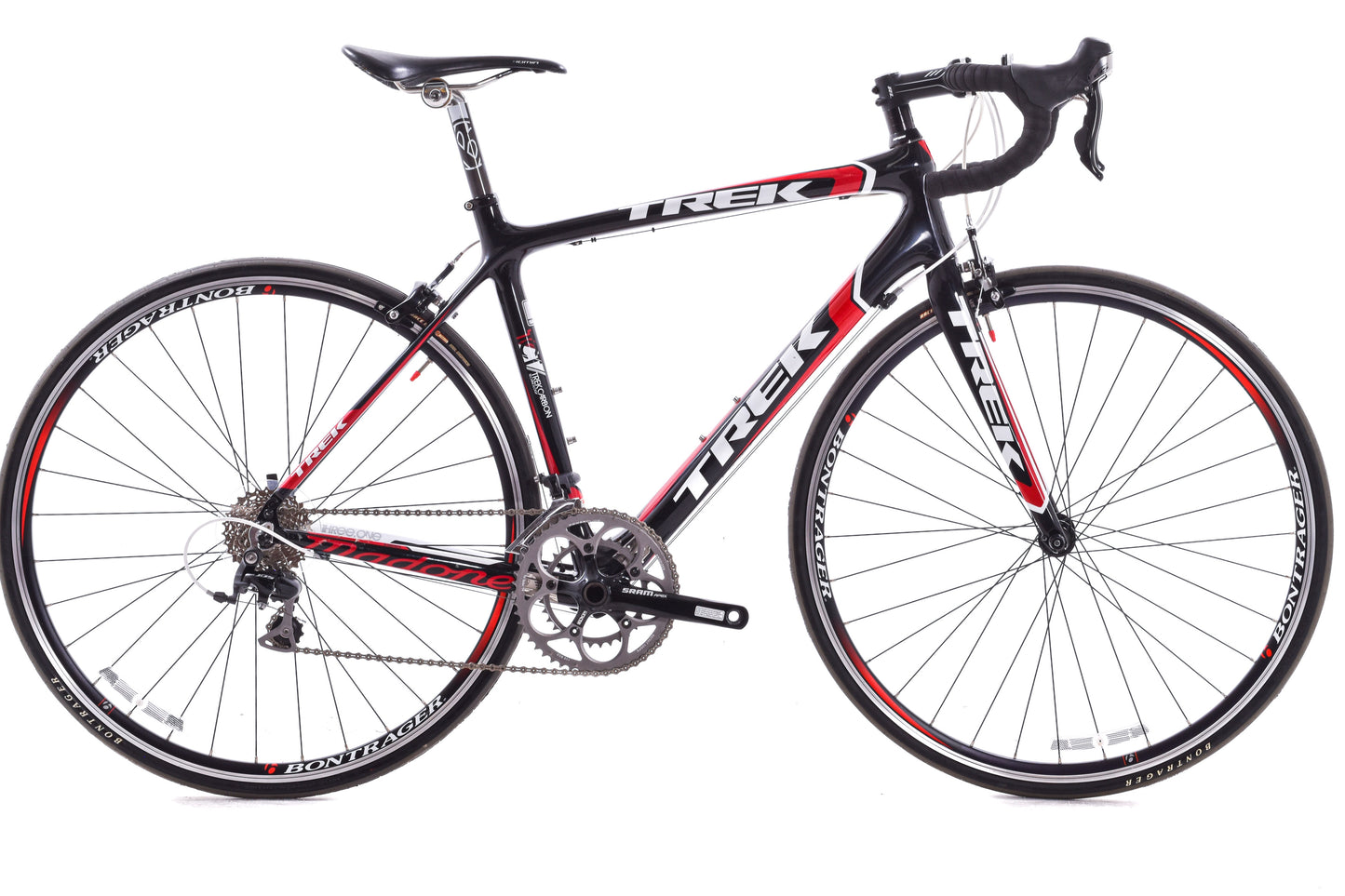 USED Trek Madone 3.1 C H2 54cm Carbon Road Bike Shimano 105 2x10 speed Black/Red