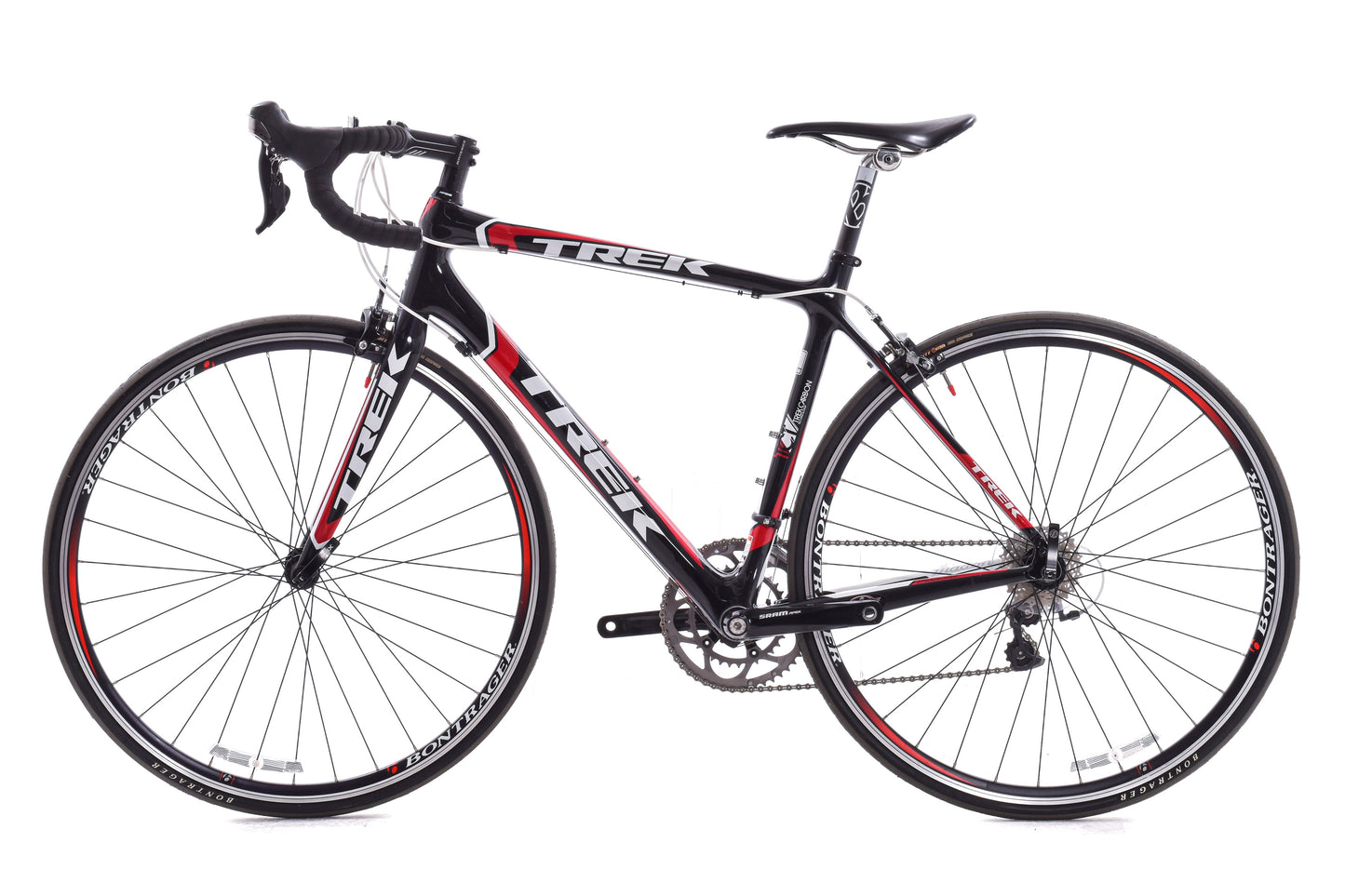 USED Trek Madone 3.1 C H2 54cm Carbon Road Bike Shimano 105 2x10 speed Black/Red