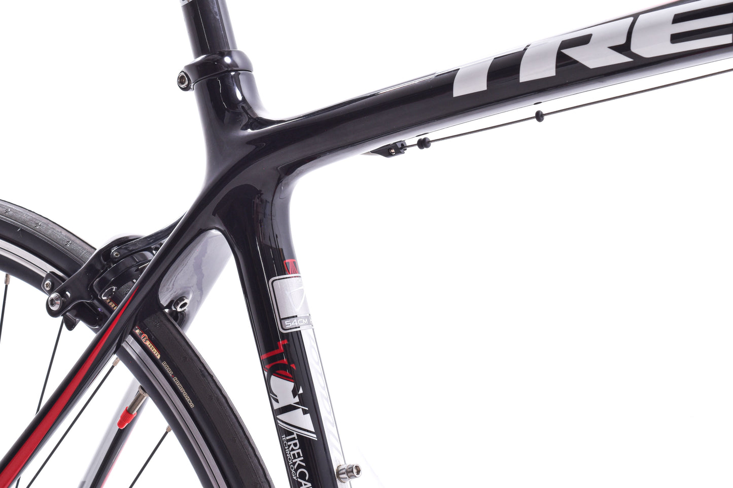 USED Trek Madone 3.1 C H2 54cm Carbon Road Bike Shimano 105 2x10 speed Black/Red
