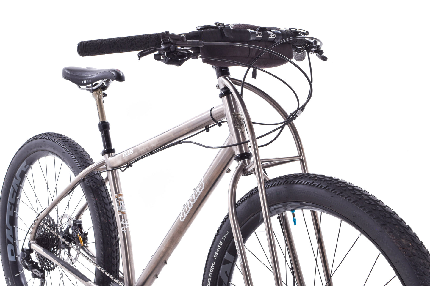 USED Jones LWB Plus Diamond Titanium Bike w/ Truss Fork Medium SRAM GX Eagle 1x12 29" Bike Packing