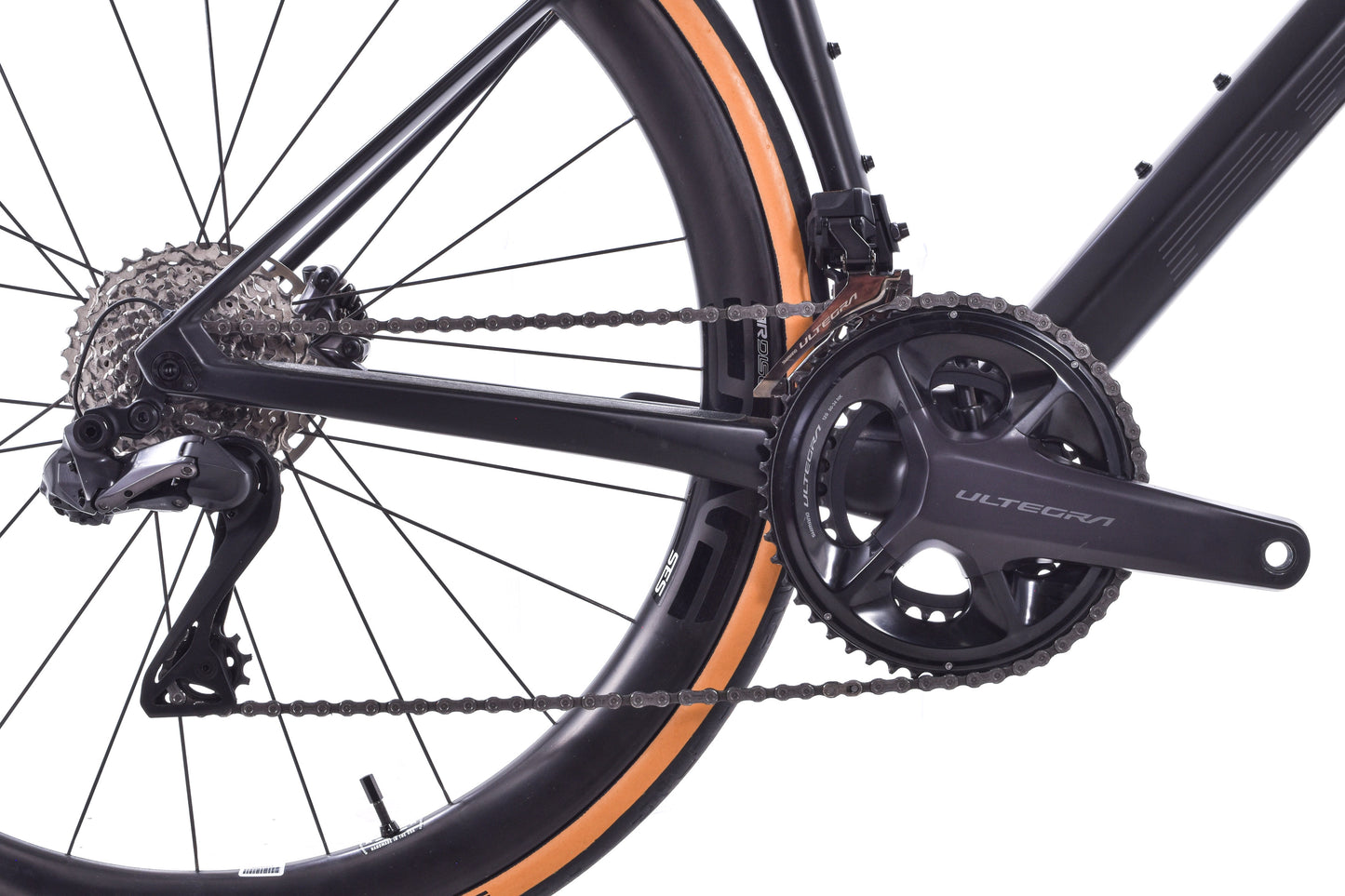 USED 2023 BMC Roadmachine 01 FIVE 51cm Carbon Road Bike Shimano Ultegra Di2 2x12 speed ENVE Black