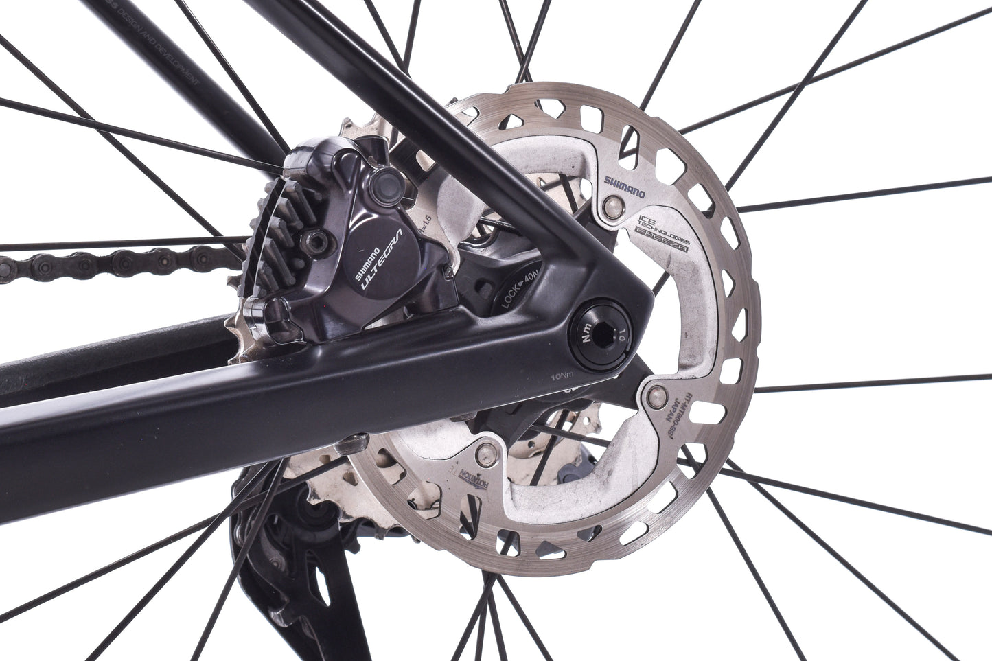 USED 2023 BMC Roadmachine 01 FIVE 51cm Carbon Road Bike Shimano Ultegra Di2 2x12 speed ENVE Black