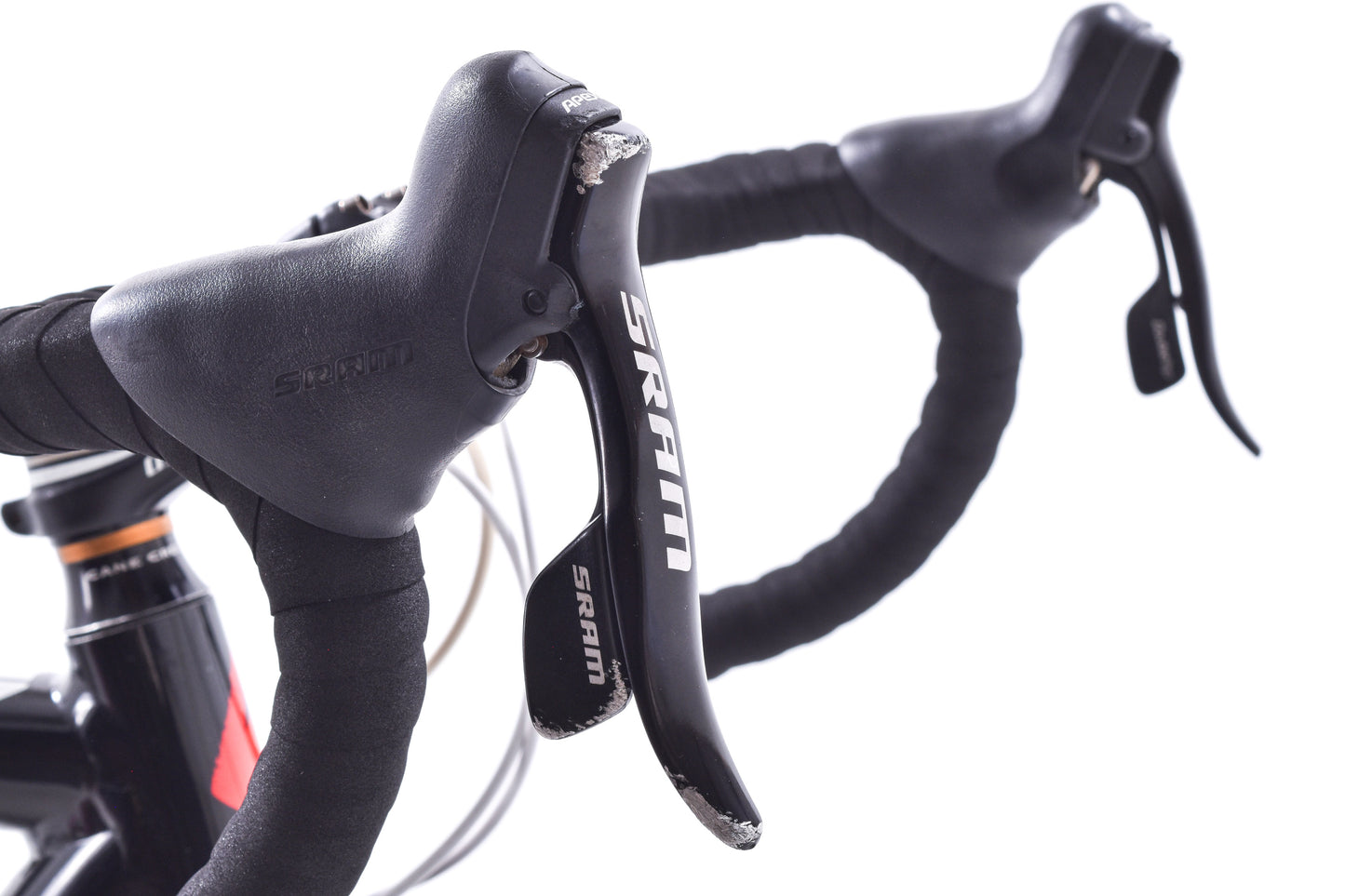 USED Specialized Allez E5 Small Road Bike Aluminum w/ Carbon Fork SRAM Apex 2x10 speed Black/Red