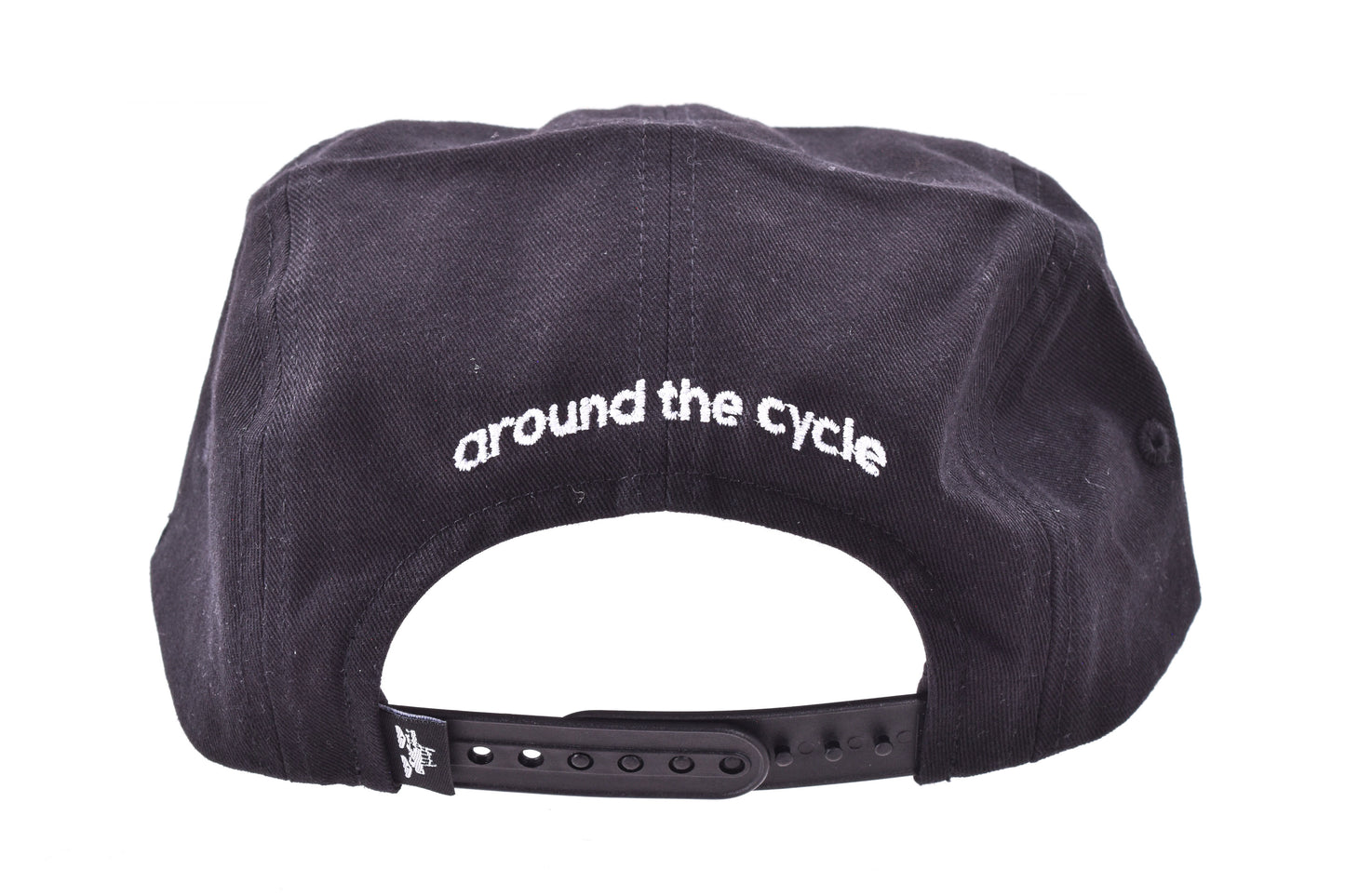 NEW Around the Cycle Logo Five Panel Camp Hat
