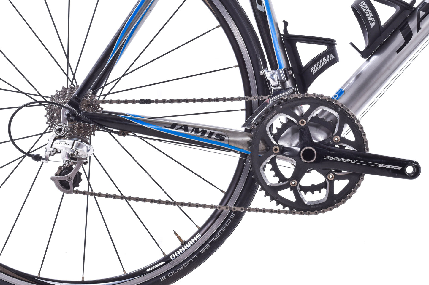 USED 2008 Jamis Xenith Comp 56cm Carbon Road Bike Shimano 105/Ultegra 2x10 speed Rim Brake