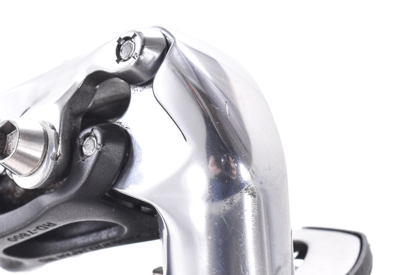 USED Shimano Dura-Ace RD-7800-GS Long Cage Rear Derailleur Triple Silver