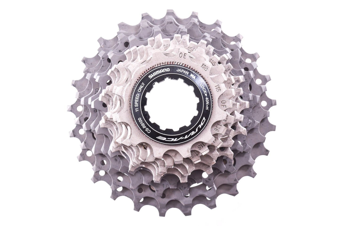 USED Shimano Dura-Ace CS-R9100 11-25T 11 speed Cassette Road TT Triathlon Bike