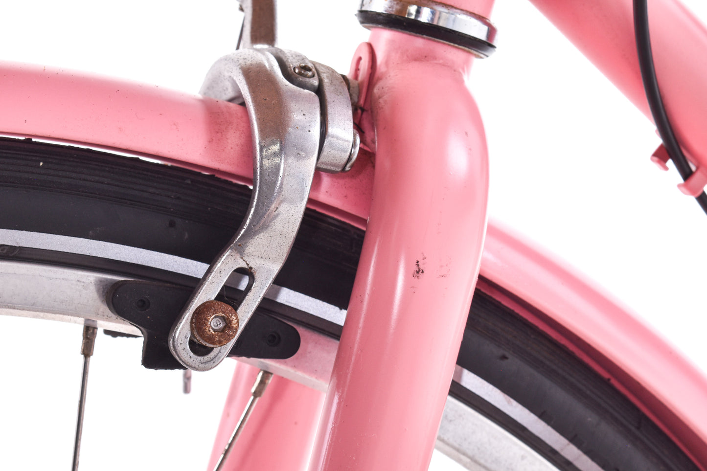 USED Linus Dutchi 3i Urban Cruiser Medium Step Thru Pink Townie Basket
