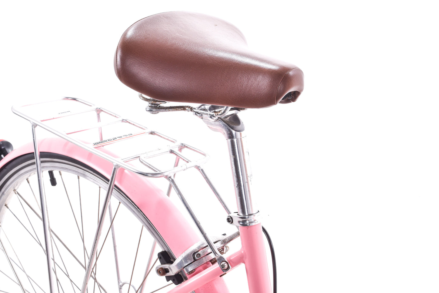 USED Linus Dutchi 3i Urban Cruiser Medium Step Thru Pink Townie Basket