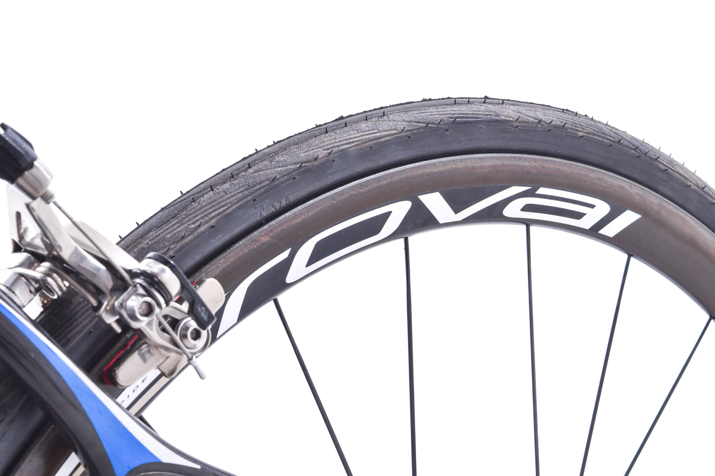 USED 2007 Specialized S-Works Roubaix 54cm Road Bike SRAM Force 2x10 speed Carbon Roval Wheels Blue